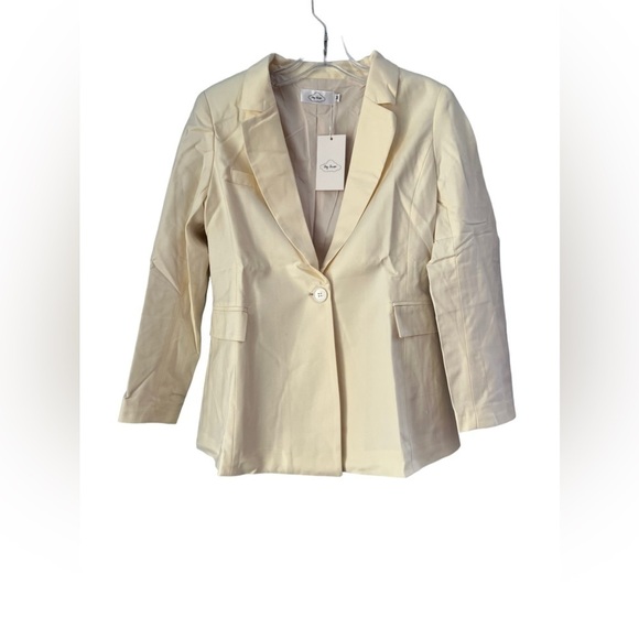 NWT Daydream Ivory One Button Blazer - Picture 1 of 7